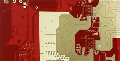Rdeča spajkalna maska HF PCB